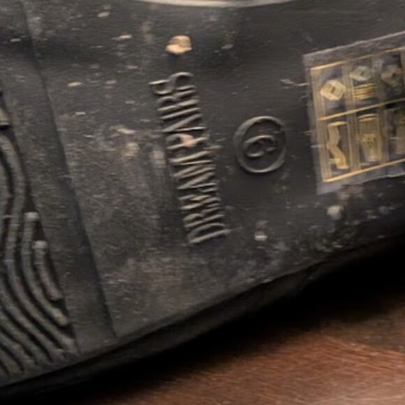 P10 DREAM PAIRS Wide Calf Faux Fur Lined Slouchy Black Boots - Picture 6 of 7